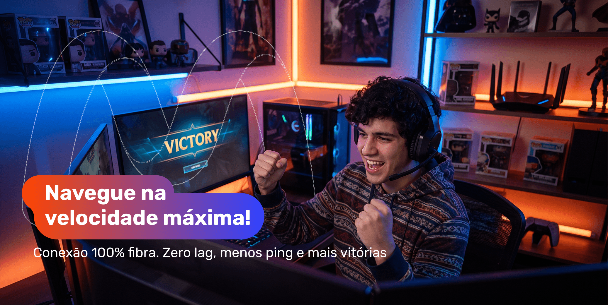 Internet para Gamers: O Segredo para Jogar sem Lag