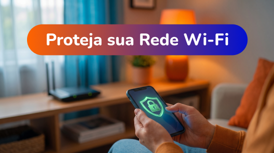 Proteja sua rede Wi-Fi